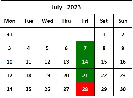 Calendar