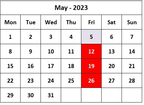 Calendar