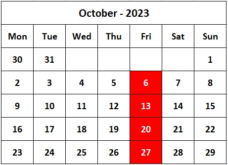 Calendar